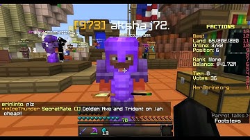 Just Doing Factions Ep 205 |thx akshaj72| (Herobrine.org)