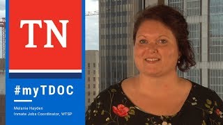 MyTDOC: Inmate Jobs Coordinator, Melanie Hayden