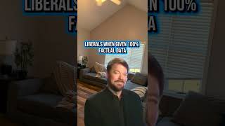 Liberals when given 100% factual data #memes #liberal #maga #democrat #republican