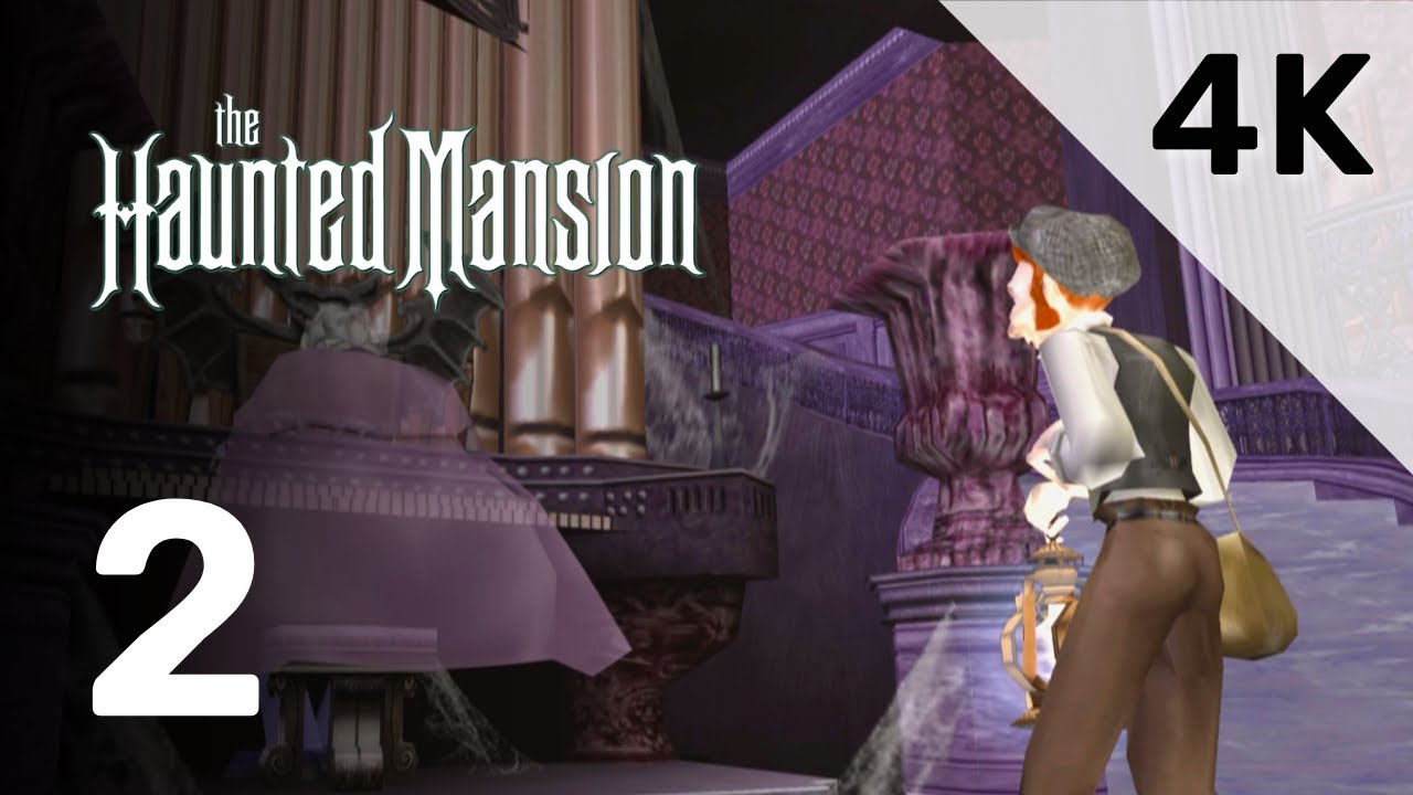 Part 2 | The Haunted Mansion 4K60 PS2 | No Commentary Gameplay and ...