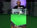 ضربه نمایشی حسین وفایی در اسنوکر 