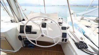 catamaran Boat: BALI 5 4 charter  inside look