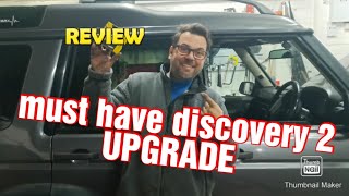 an upgrade for our land rover discovery 2 lights using auxito Leds