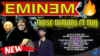 Eminem   These Demons Ft  Maj  Producer Reaction
