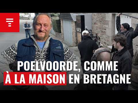 [Ep.1] We followed Benoît Poelvoorde on set in Brittany: humor, village bar and baguettes!