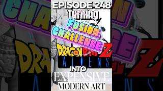 Making Dragonball Z into expensive modern art #dragonballz #art #frieza