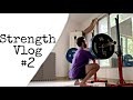 Front Squat - Lower Body Strength | Strength Vlogs #2