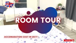 Room tour | accommodation cost | London | UK