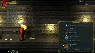 WazHack Speedrun in 13:26(Commentary)