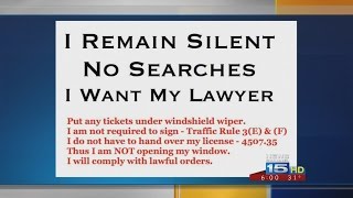Celebrity Police react to sign avoiding DUI checkpoints Wealth