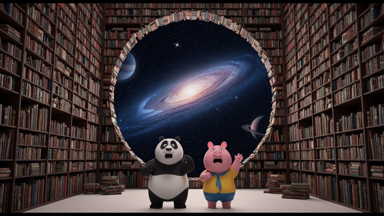 Panda and Pig: Journey to the Lost City | 15-Minute 3D Animated Film