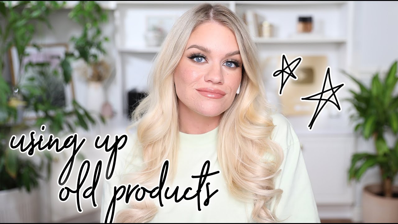 DIGGING OUT SOME OLD BEAUTY PRODUCTS | Samantha Ravndahl