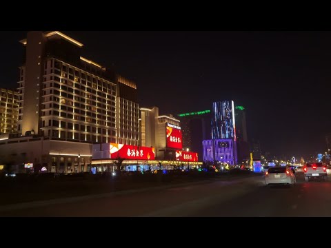 ពេលយប់នៅក្រុងភ្នំពេញ​ / Phnom Penh City at Night , Cambodia Review 