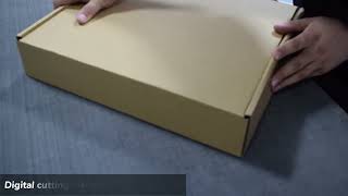 📦 Fast & Precise Corrugated Box Cutting – No Die Needed