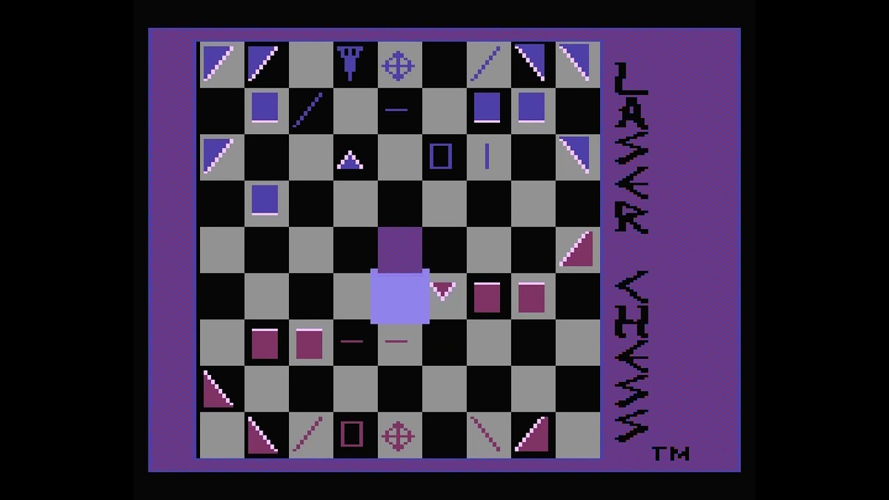 LASER.BAS LASER Chess from COMPUTE Magazine Jun 1987 for Atari 8-bit.