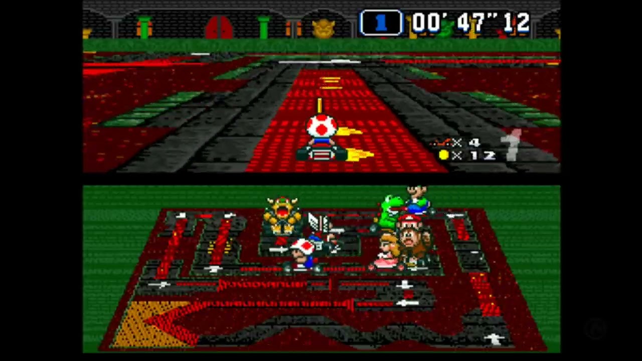 Mario Kart SX: Super Cup as Toad at 100cc (13' 05" 09)