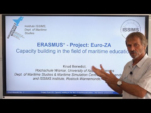 Conference ERASMUS+ days 2020 Presentation movie on EuroZA Project from HS Wismar