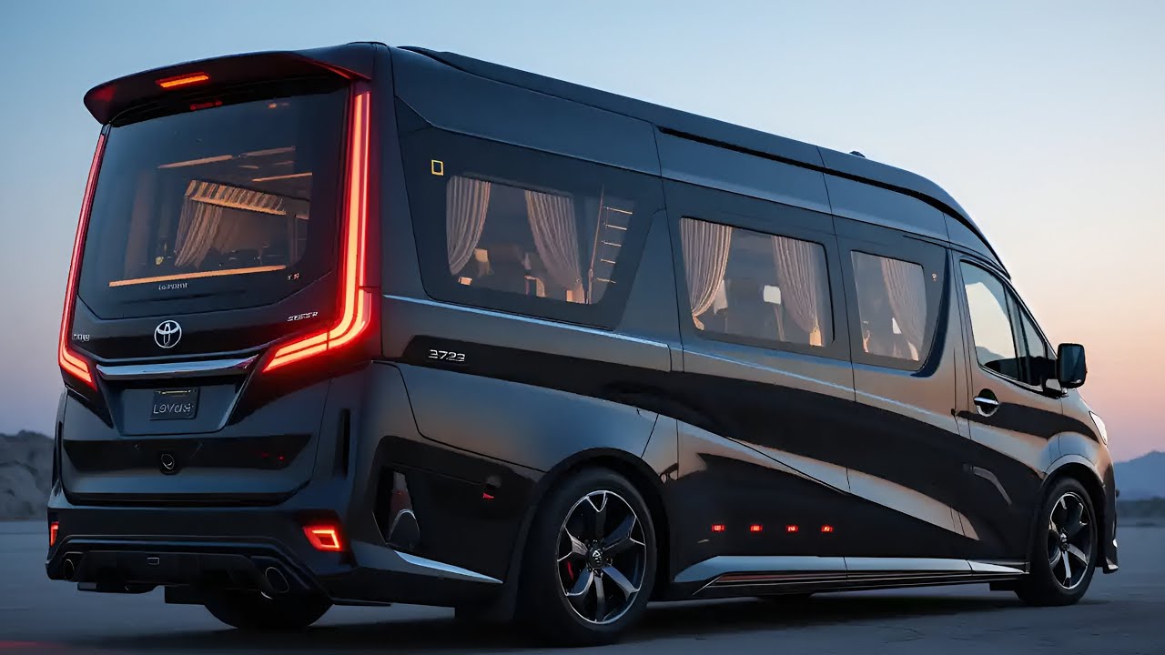 2025 Toyota Camper Unveiled — Hybrid, Solar, Smart Features
