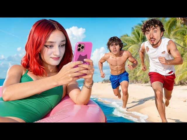 МОЯ ПОДРУГА СТАЛА БЛОГЕРОМ НА ОДНОМ БЛОКЕ В ОКЕАНЕ В МАЙНКРАФТ!