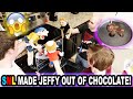 SML MADE JEFFY OUT OF CHOCOLATE!!!