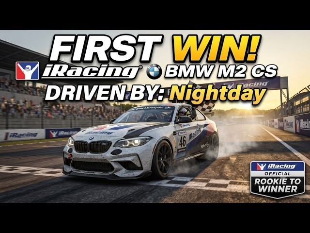 Nightday First win iRacing-BMW M2