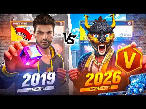 I Found My 2019 Guild Members IDs 😱 100 Level With V Badge? 😲 - Garena Free Fire