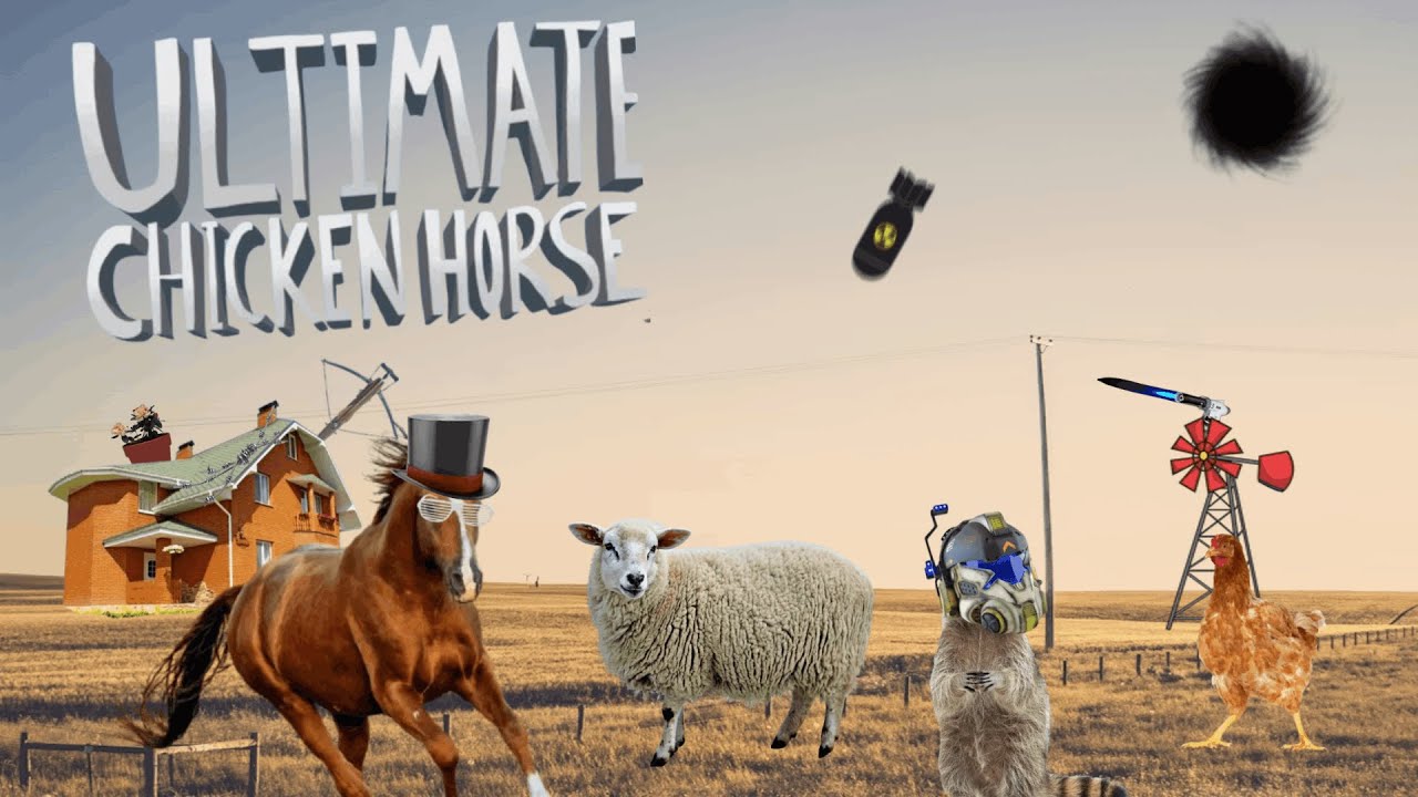 Ultimate Chicken Horse: Trolling, Trying, Dying