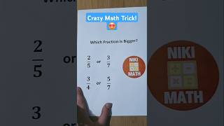 Easy Math Tricks Never Taught in School 😊 #math #mathtricks #fractions