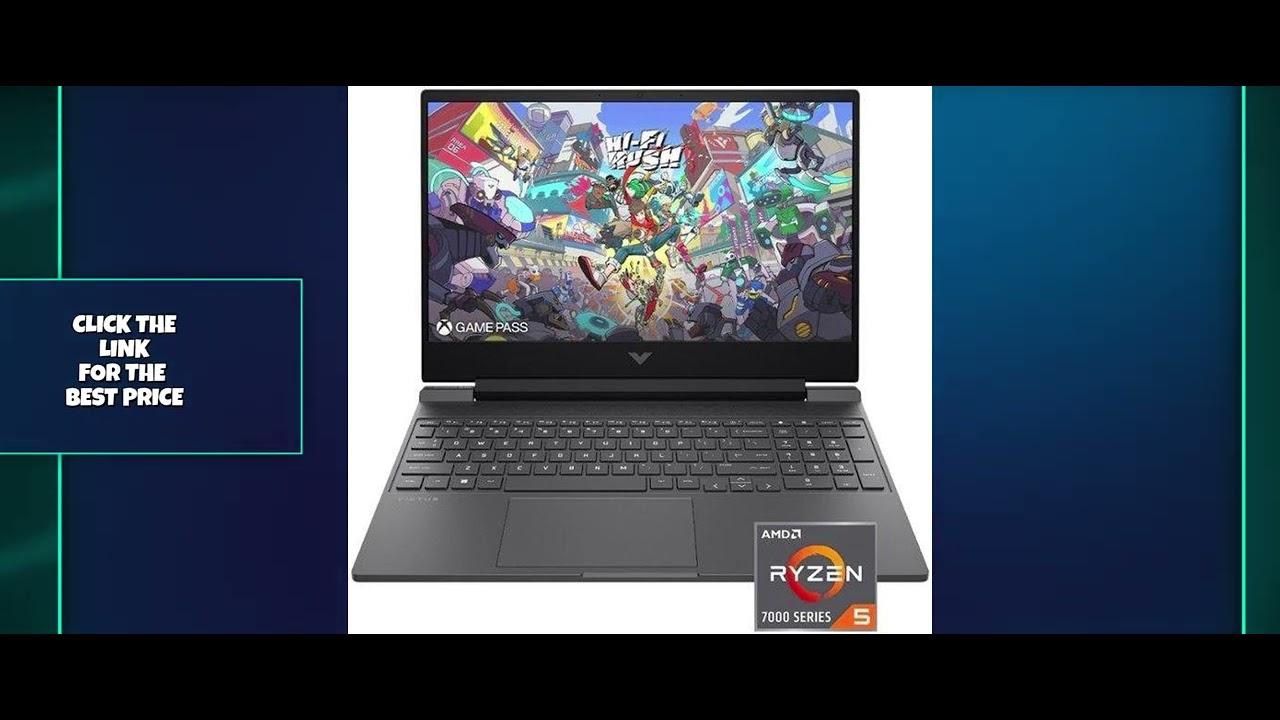 HP Victus 15.6” 144Hz Gaming Laptop Review | Ryzen 5-7535HS + RX 6550M | FHD 144Hz Performance Test