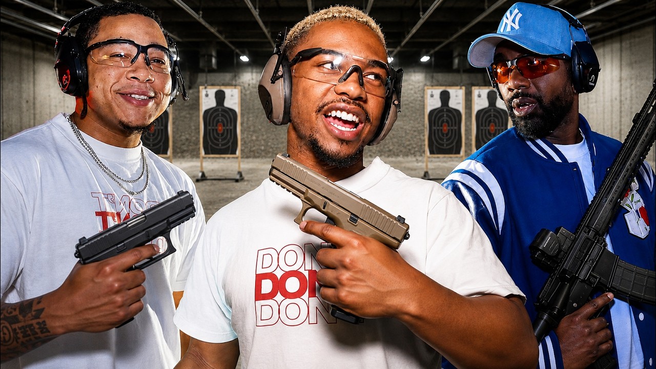 DeenTheGreat, Ray J & BANG Go To The FIRING RANGE! 🔥