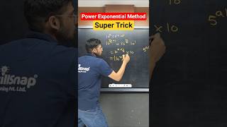 Power &amp; Exponents Fast Trick #shorts #maths #mathstricks #exponents #tricks #mathematics #ytshorts