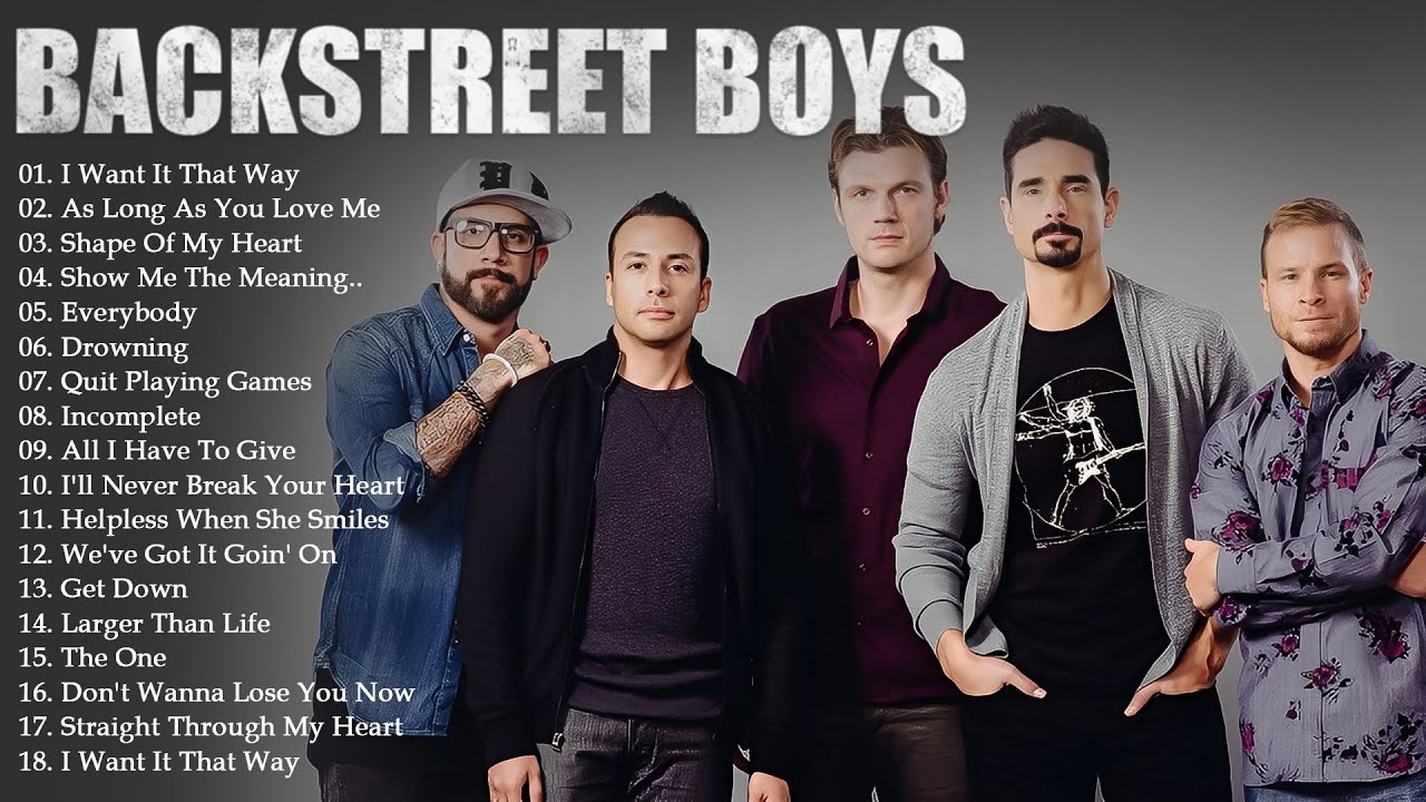 Backstreet Boys Love Songs Full Album 2025 - Best of Backstreet Boys - 90s Boyband Classics 
