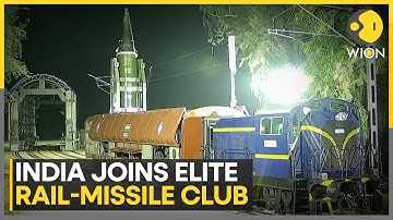 Agni-Prime: India Launches Agni-Prime From Railway Tracks, Unleashes Rail Mobile Missile Power |WION