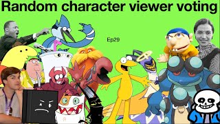Random character viewer voting ep29