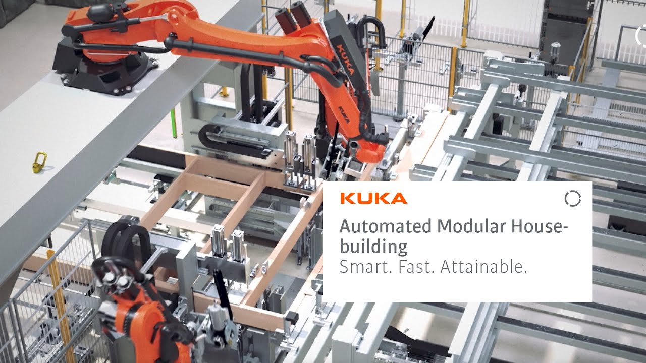 Automated modular housing construction by KUKA - representing a social milestone