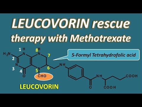 Leucovorin rescue therapy with methotrexate