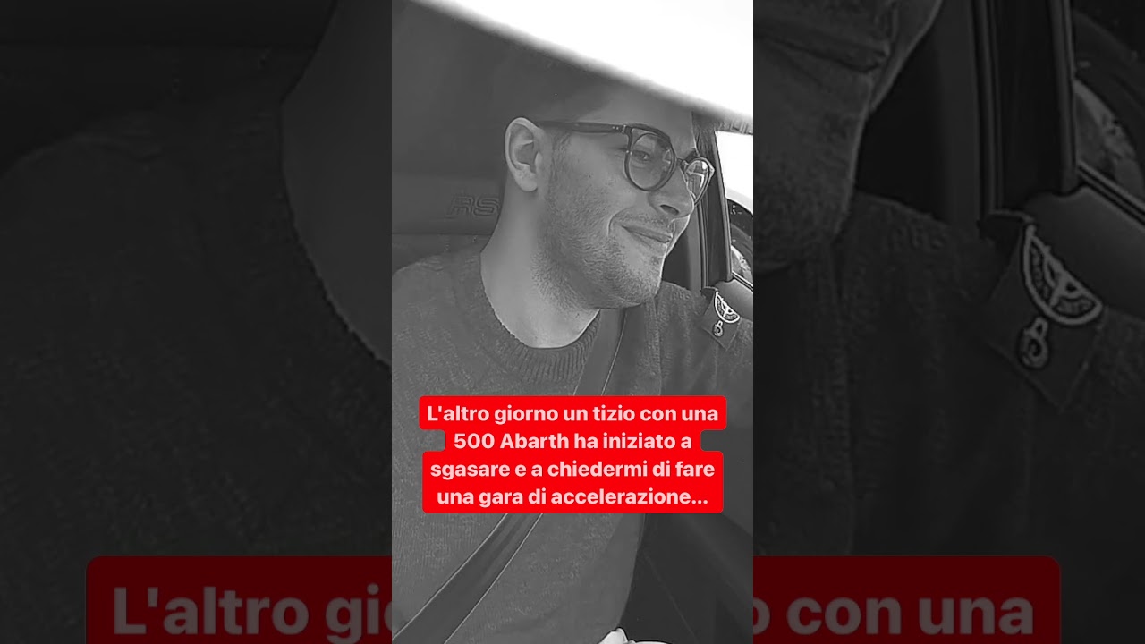 AUDI RS3 o 500 ABARTH? A VOI I COMMENTI! 🤣