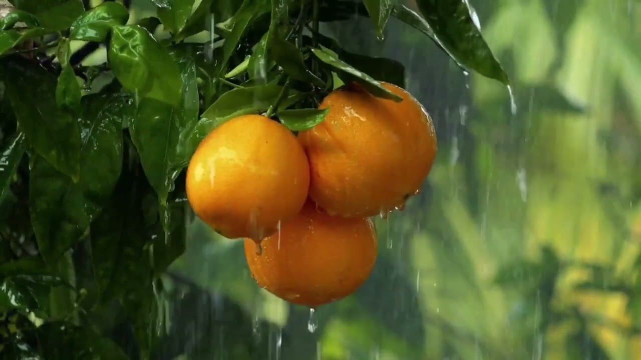 Relaxing Rain Sounds for Sleeping | 2 Hours of Heavy Rain & Calm Ambien🥱