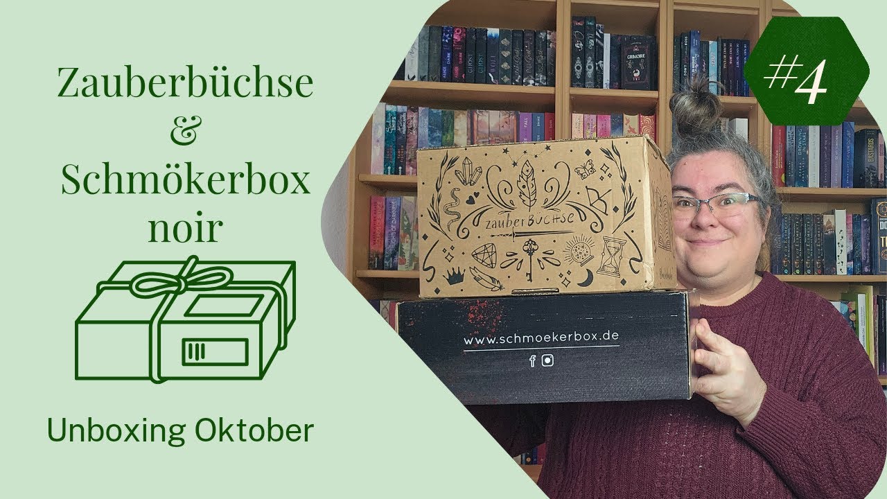 UNBOXING 📦 Zauberbüchse + Schmökerbox Noir OKTOBER 2023