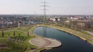 Das Ruhrgebiet Von Oben Strukturwandel Krupp- Park In Essen Am Radschnellweg 1