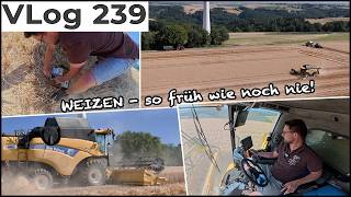 FarmVLOG#239: Harvesting Wheat 2026 - We’re finished earlier than ever!