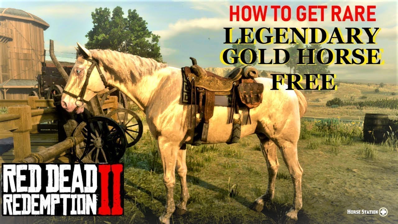 How to get the *SECRET* LEGENDARY GOLD HORSE in Red Dead Redemption 2