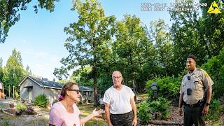 Neighbor from Hell Completely Loses it When Things Don't Go Her Way