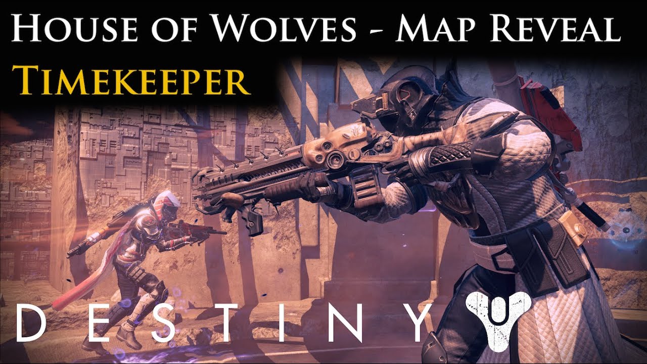 Destiny - House of Wolves Map Reveal - The Timekeeper Gameplay