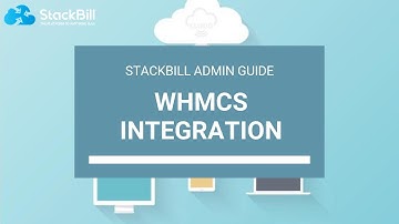 StackBill Cloud Management Portal-Stackbill Integration with WHMCS(Apache cloudstack Billing System)