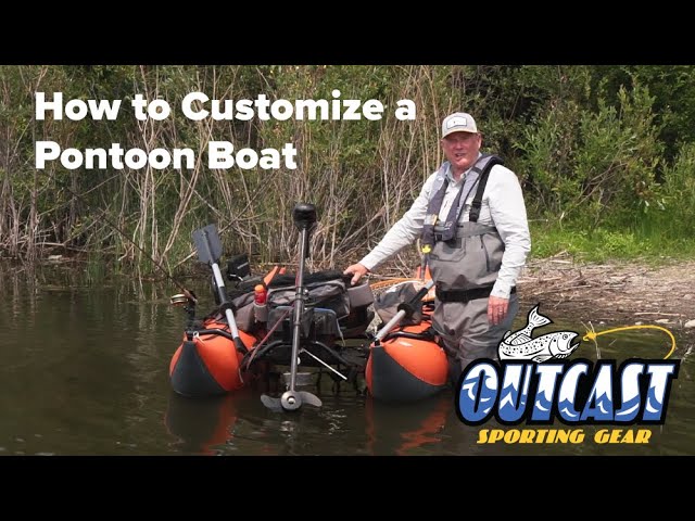 Rod Holder on my FishCat 10-IR Stand-Up Pontoon Boat 