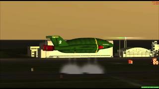 Thunderbird 2 Taking off at ROAH for RCTP