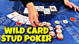 Is playing two hands the trick to winning on Wild Card Stud Poker? screenshot 2