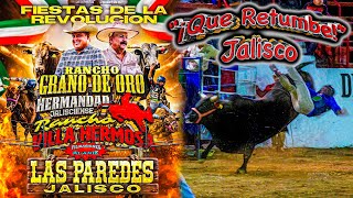 ¡Que Retumbe Jalisco!” con los Porrazos de la Hermandad en las fiestas de las Paredes