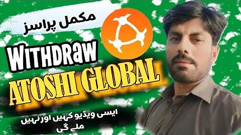 How To Withdraw ATOS From Atoshi Global  Mining App. Complete Detail!